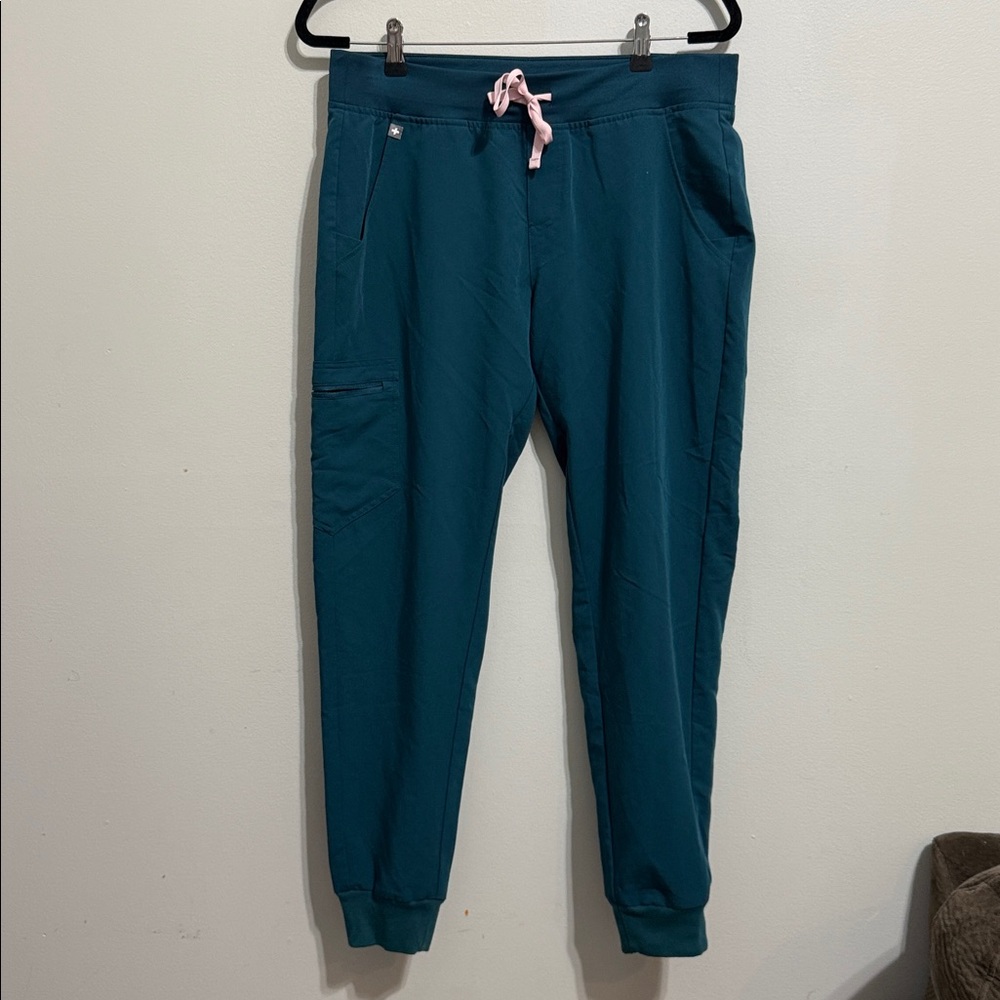 Figs Zamora Joggers in Caribbean Blue
